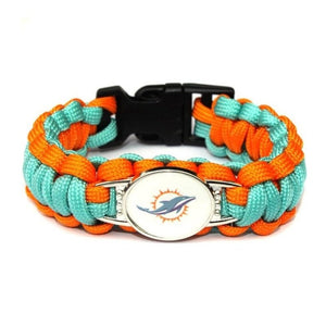 Bracelet de Survie en Paracorde Avec Logo Équipe de Foot US Yehuda - Mon Bracelet Homme