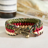 Bracelet de Survie en Paracorde Avec Tête de Pirate Lian - Mon Bracelet Homme