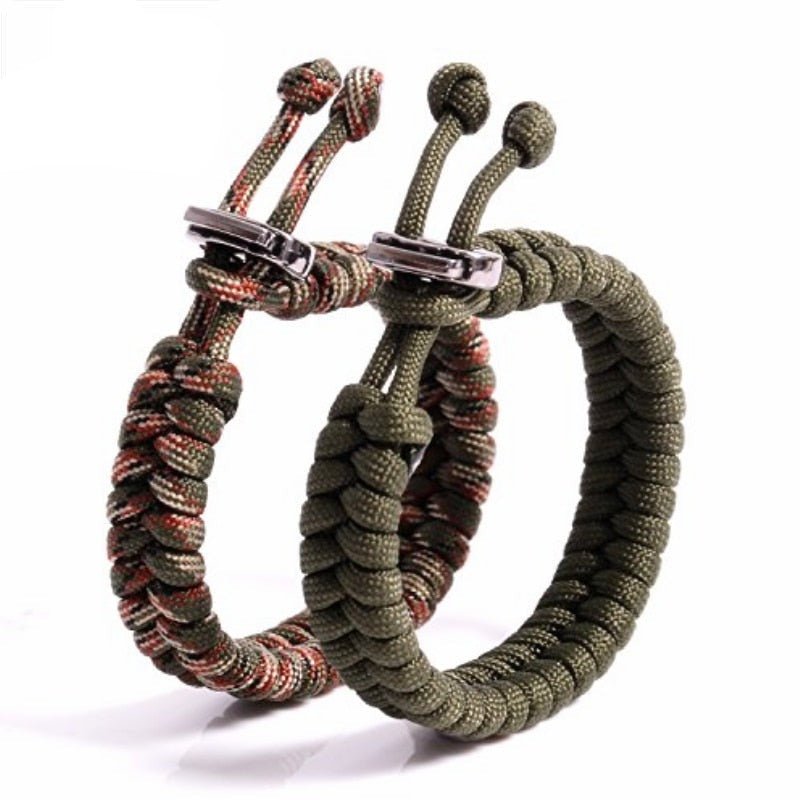 Bracelet de Survie en Paracorde de Réglable Valentin - Mon Bracelet Homme