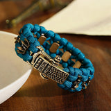 Bracelet de Survie en Paracorde Est en Acier Inoxydable Layne - Mon Bracelet Homme