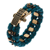 Bracelet de Survie en Paracorde Est en Acier Inoxydable Layne