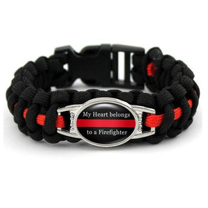 Bracelet de Survie en Paracorde Firefighter Esteban - Mon Bracelet Homme