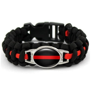 Bracelet de Survie en Paracorde Firefighter Jaiden - Mon Bracelet Homme