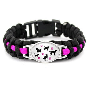 Bracelet de Survie en Paracorde Original Animaux - Mon Bracelet Homme