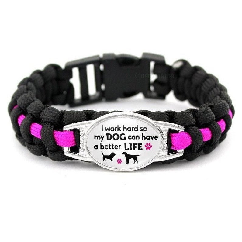 Bracelet de Survie en Paracorde Original Dog Life Sylas - Mon Bracelet Homme