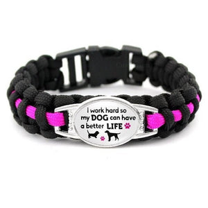 Bracelet de Survie en Paracorde Original Dog Life Sylas - Mon Bracelet Homme