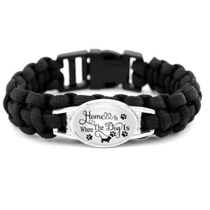 Bracelet de Survie en Paracorde Original Dog Sterling - Mon Bracelet Homme