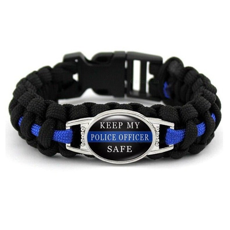 Bracelet de Survie en Paracorde Original Police Officer - Mon Bracelet Homme