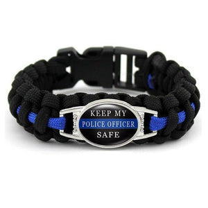 Bracelet de Survie en Paracorde Original Police Officer - Mon Bracelet Homme