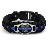 Bracelet de Survie en Paracorde Original Police Officer