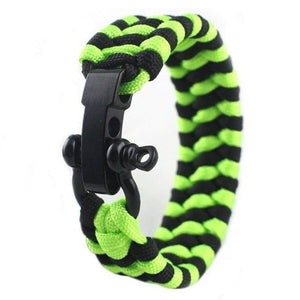 Bracelet de Survie en Paracorde Pouvant Supporter Jusqu'à 300 Kilos Aron - Mon Bracelet Homme