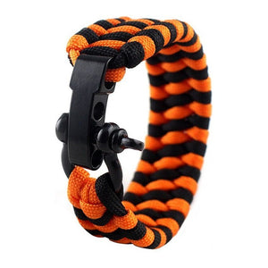 Bracelet de Survie en Paracorde Pouvant Supporter Jusqu'à 300 Kilos Elisha - Mon Bracelet Homme
