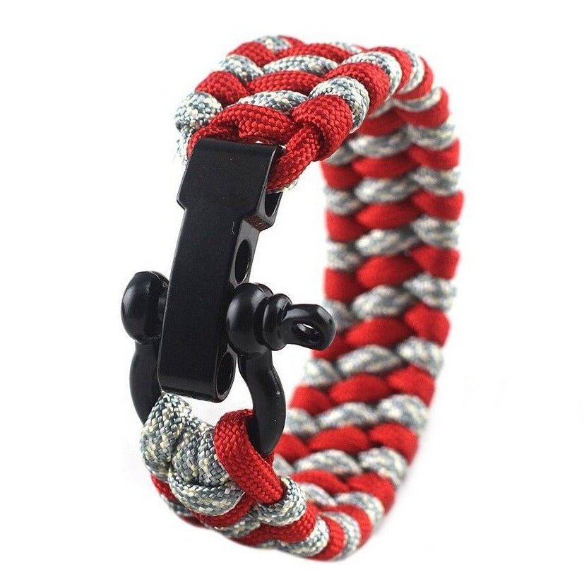 Bracelet de Survie en Paracorde Pouvant Supporter Jusqu'à 300 Kilos Gianni - Mon Bracelet Homme