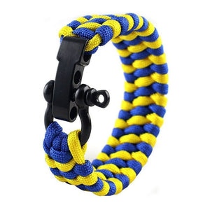 Bracelet de Survie en Paracorde Pouvant Supporter Jusqu'à 300 Kilos Moses - Mon Bracelet Homme