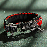 Bracelet de Survie en Paracorde Tressée Guerrier IndienMack - Mon Bracelet Homme