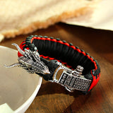 Bracelet de Survie en Paracorde Tressée Guerrier IndienMack - Mon Bracelet Homme