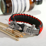 Bracelet de Survie en Paracorde Tressée Guerrier IndienMack - Mon Bracelet Homme