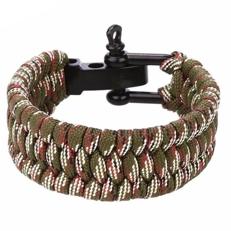 Bracelet de Survie Large en Paracorde - Mon Bracelet Homme