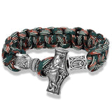 Bracelet de Survie Marteau de Thor Paracorde Camouflage