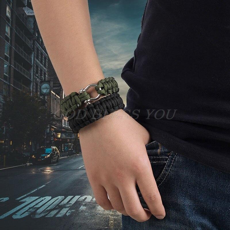 Bracelet de Survie Militaire en Paracorde - Mon Bracelet Homme