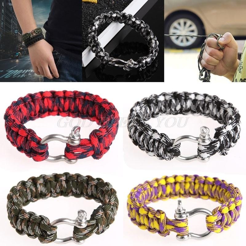 Bracelet de Survie Militaire en Paracorde - Mon Bracelet Homme