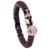 Bracelet de Survie Paracorde Marron : Gladiateur Bronze - Mon Bracelet Homme