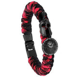 Bracelet de Survie Paracorde Warrior : Gladiateur Noir - Mon Bracelet Homme