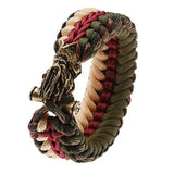 Bracelet de Survie Pirate : Paracorde Tressé - Mon Bracelet Homme