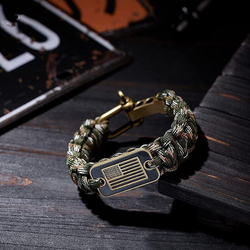 Bracelet de Survie Tactique en Paracorde pour Homme Finnegan - Mon Bracelet Homme