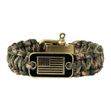 Bracelet de Survie Tactique en Paracorde pour Homme Finnegan