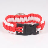 Bracelet de Survie Tressé Logo Équipe Basketball Bode - Mon Bracelet Homme