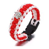 Bracelet de Survie Tressé Logo Équipe Basketball Bode - Mon Bracelet Homme