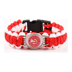 Bracelet de Survie Tressé Logo Équipe Basketball Frederick - Mon Bracelet Homme
