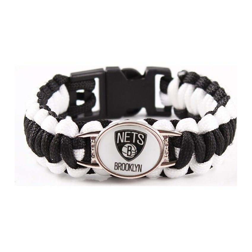 Bracelet de Survie Tressé Logo Équipe Basketball Jaxon - Mon Bracelet Homme