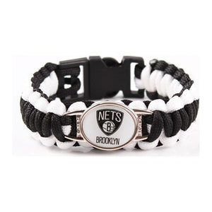 Bracelet de Survie Tressé Logo Équipe Basketball Jaxon - Mon Bracelet Homme