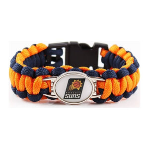 Bracelet de Survie Tressé Logo Équipe Basketball Kairo - Mon Bracelet Homme