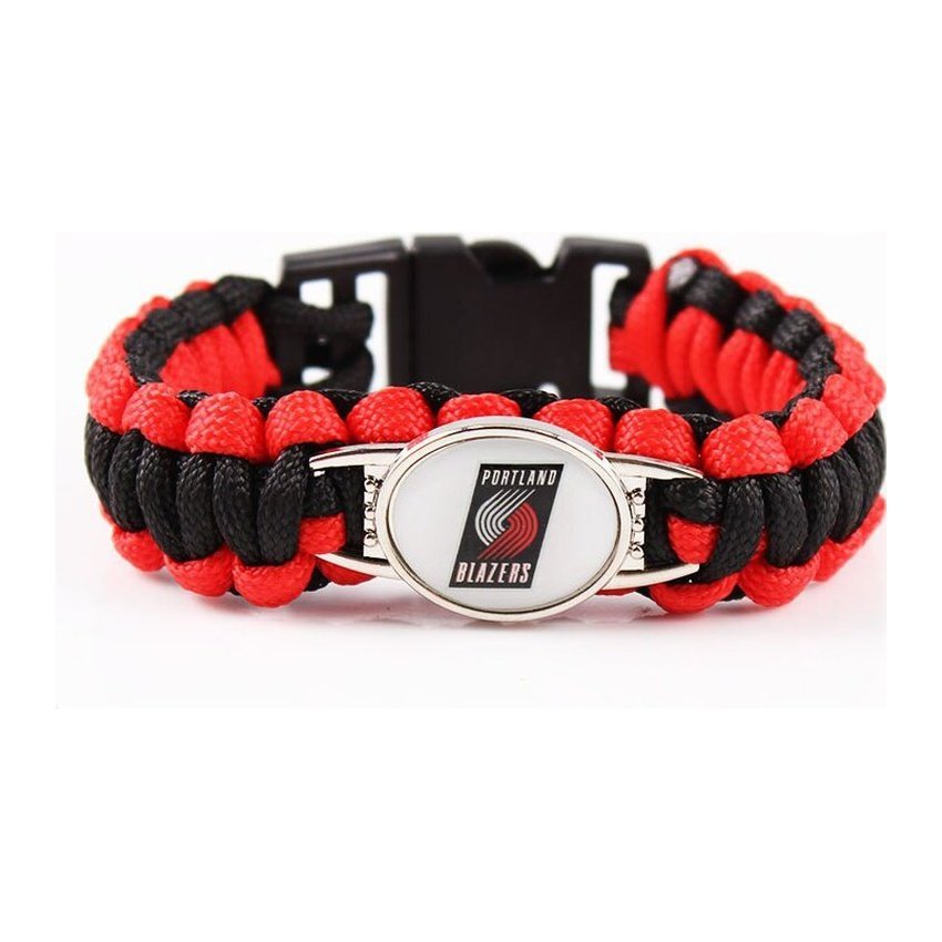 Bracelet de Survie Tressé Logo Équipe Basketball Robin - Mon Bracelet Homme