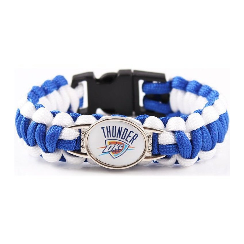 Bracelet de Survie Tressé Logo Équipe Basketball Vincenzo - Mon Bracelet Homme