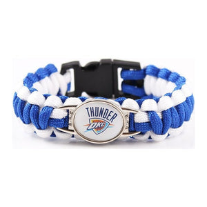 Bracelet de Survie Tressé Logo Équipe Basketball Vincenzo - Mon Bracelet Homme