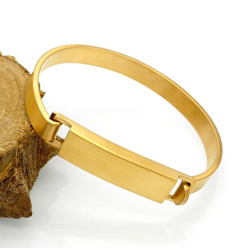 Bracelet Demi Jonc Homme en Acier - Mon Bracelet Homme