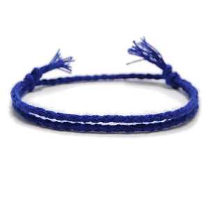 Bracelet Discret En Corde De Coton Tissé - Mon Bracelet Homme