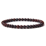 Bracelet Discret En Pierre Naturelle De 4mm Pour Homme - Mon Bracelet Homme