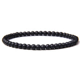 Bracelet Discret En Pierre Naturelle De 4mm Pour Homme - Mon Bracelet Homme
