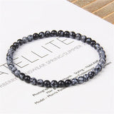 Bracelet Discret En Pierre Naturelle De 4mm Pour Homme - Mon Bracelet Homme