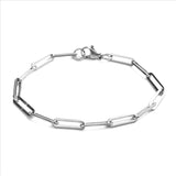 Bracelet En Acier Inoxydable De 4mm Pour Homme