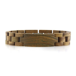 Bracelet en Bois de Chêne Pour Homme - Mon Bracelet Homme