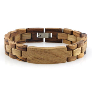 Bracelet en Bois de Chêne Pour Homme Larry Wood - Mon Bracelet Homme