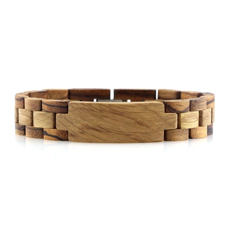 Bracelet en Bois de Chêne Pour Homme Larry Wood - Mon Bracelet Homme