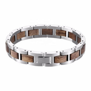 Bracelet En Bois De Noyer Pour Homme - Mon Bracelet Homme