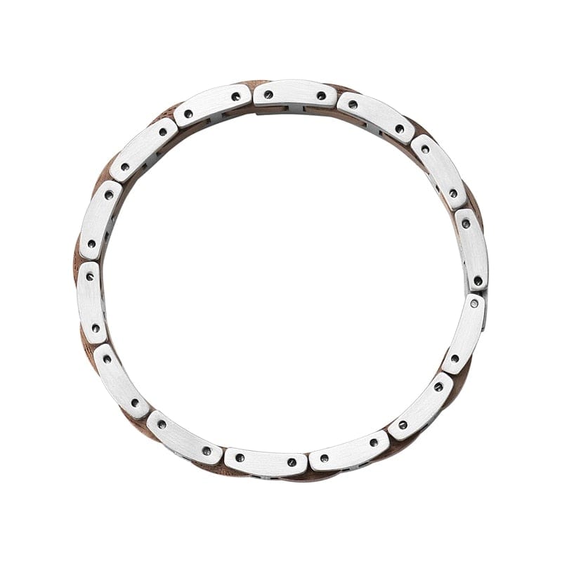 Bracelet En Bois De Noyer Pour Homme - Mon Bracelet Homme